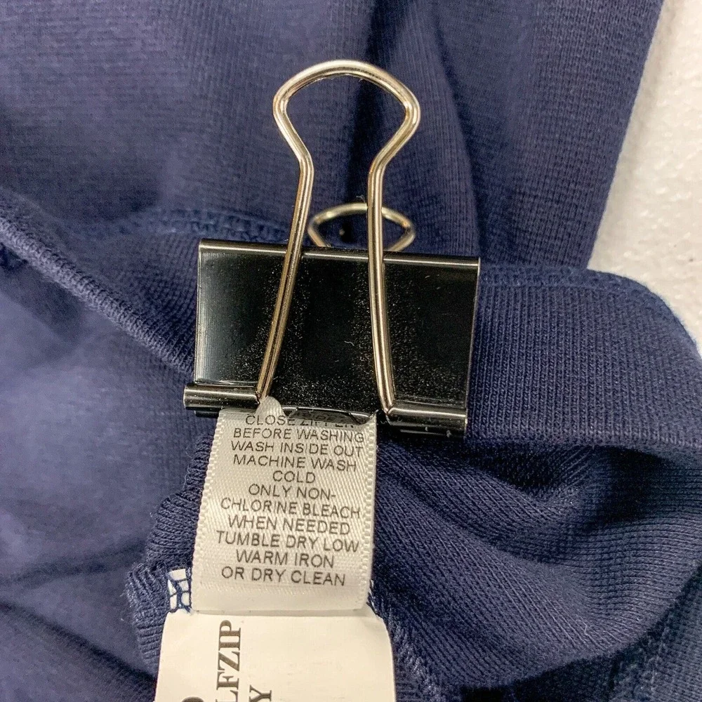 Banana Republic‎ Sweater Mens Large Blue Business Casual Athleisure Stretch Fall